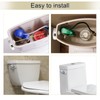1pcs Universal Toilet Flush Lever Handle, Side Mount, Brass Material,