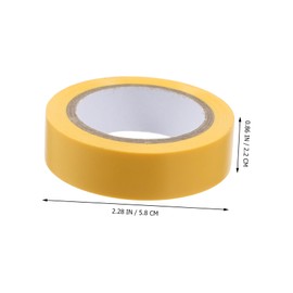 Alipis PVC Electrical Tape Heat Resistant Insulation Tape for Wire Protection Automotive Repairs Strong Adhesion Moisture Resistant for Electrical Projects