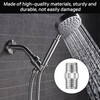 2 Pcs Shower Adapter, Shower Hose Connector, Shower Head Extension