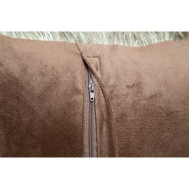 Carstens Bear Scene Throw Pillow, Brown