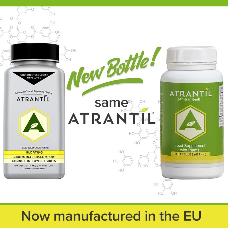 Atrantil Natural Digestive Aid for Bloating and Abdominal Discomfort, 90