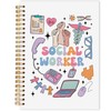 AQYIP Social Worker Spiral Notebook, Social Worker Gifts for Women,