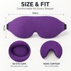 3D Sleep Eye Mask for Light Blocking – Contoured Night