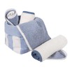 MyVorrei 100% Cotton Towel Set | Cotton Ruffle Washcloth and