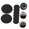 8Pcs Fireproof Insulation Mat 8.5Cm Round Pad for Charcoal Incense