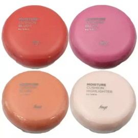 The Face Shop 더페이스샵 수분 쿠션 블러셔 8g The Face Shop Moisture Cushion Blusher 8g [The Face Shop fmgt Moisture Cushion Blusher 8g 01 Red]