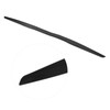 Rear Trunk Spoiler 113.5x7cm Rubber Black Universal Exterior Trim for