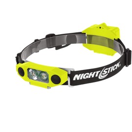 Nightstick XPP-5462GX X-Series Intrinsically Safe Low-Profile Dual-Light Headlamp, Green
