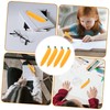 Operitacx 12pcs Banana Shape Ballpoint Pens Multi-function Writing Pens for