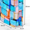 VOID Colourful Squares Shopping Bag 33 x 33 x 14