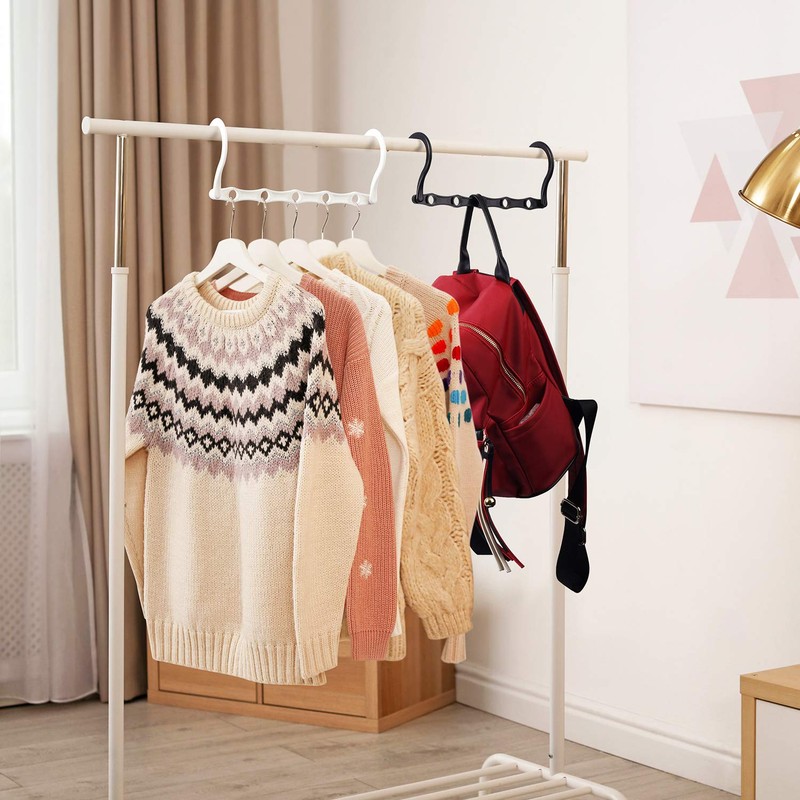 House Day Black Magic Clothes Hangers 10 Pack Space-Saving Clothes