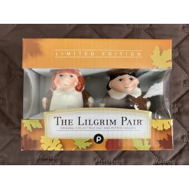 Publix NEW Publix Pilgrim The Lilgrim Pair Salt Pepper Shakers Limited Thanksgiving Box