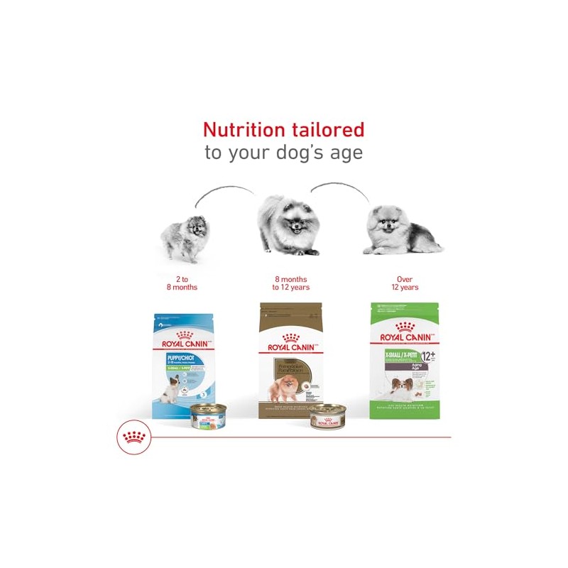 ROYAL CANIN, Adult - Pomeranian, Croquetas para Perro, 1.1kg