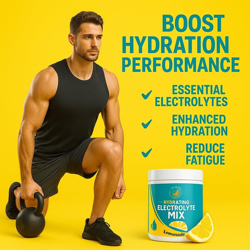 Electrolyte Powder – Zero Sugar Lemon Hydration Mix | 90