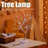 108LED Bonsai Tree Lamp Copper Wire Battery USB Powered Touch