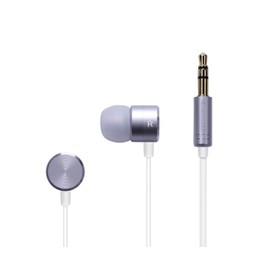 NAGAOKA P908SV Wired Earbuds for High Resolution Sound Sources, Silver
