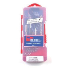 Recoil Thread Repair Kit, NPT 1/8-27, 10pc