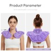 Microwavable Heated Neck Wrap Warmer and Shoulder Heating Pad Microwave,