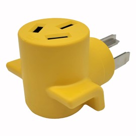 Parkworld 63173 Oven Adapter NEMA 14-30P to 10-50R One Piece Compact Adapter Output 30amp 250Volt