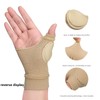 INF 1 Pair Compression Gloves for Thumb and Wrist Fingerless