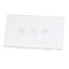 Smart Light Switch APP Control 3 Way Tempered Glass Panel