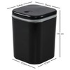 Guankan 2 L Mini Plastic Desktop Garbage Can, Push Button