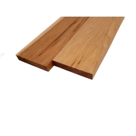 Barrington Hardwoods Hickory Lumber Board - 3/4" x 4" (2 Pieces) (3/4" x 4" x 48", 1)