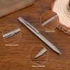 SMOOTHERPRO Bolt Action Pen, Titanium Ballpoint Pen with Black Ink,