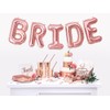 Party Deco 6 Paper Plates Bride Squad Rose Gold 23