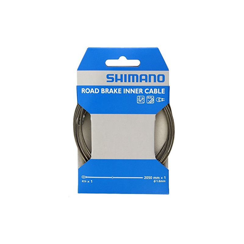 Shimano Road stainless steel inner brake wire,1.6 x 2050 mm,
