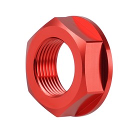 NICECNC Red M22xP1.5 Axle Screw Bolt Rear Compatible with Honda CR125R CR250R 2000-07 CRF250R 2004-21 CRF450R 2002-21 CRF250RX 2019-21 CRF450RX 2017-20 CRF250X 2004-17 CRF450X 2005-21,See Fitment