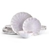 Mikasa Isla Hand Crafted 12 Piece Plates Bowls Dinnerware Set,