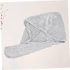 FOMIYES Bamboo Carbon Fiber Fast Dry Hair Towel Super Absorbent