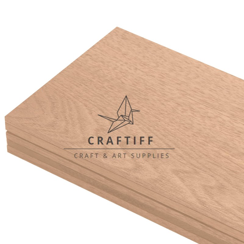 Cherry Wood Sheets 4x8" inch, 1/8" Thick Lumber Board, for