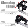 Bestgle Mini Table Clamp, Adjustable Work Bench Vise Portable Tabletop
