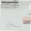 Baluue 2pcs Sturdy Stainless Steel Eyebrow Tweezers Scissor Handle Precision