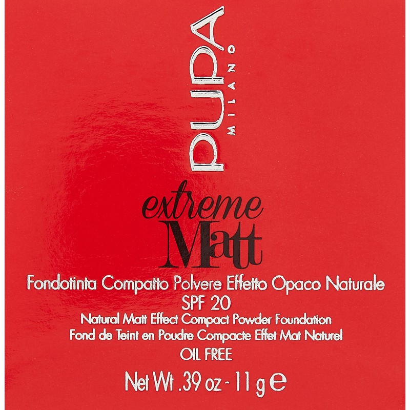 Pupa Extreme Matt Powder Foundation 030 Nude