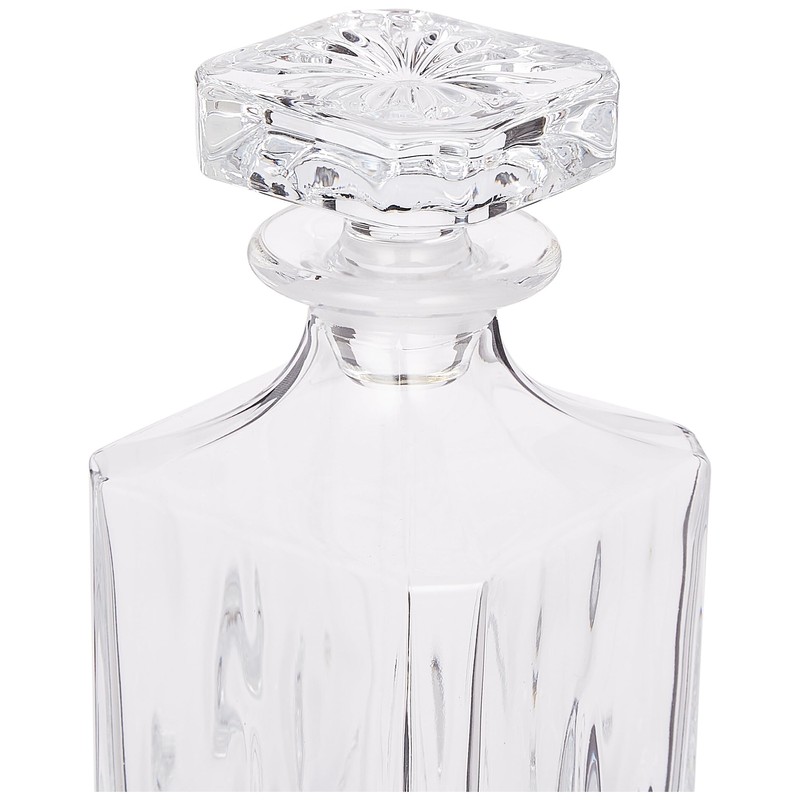 RCR Opera Luxion Crystal Whisky/Wine Square Decanter