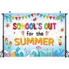LTDKAEN School's Out for The Summer Backdrop End of School