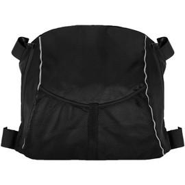 Yundxi Kayak Seat Back Storage Bag Oxford Water Resistant Kayaking Bag Storage Organizer Bag For Outdoors Kayak Chair Kayak Surfing Paddle Board (Black)