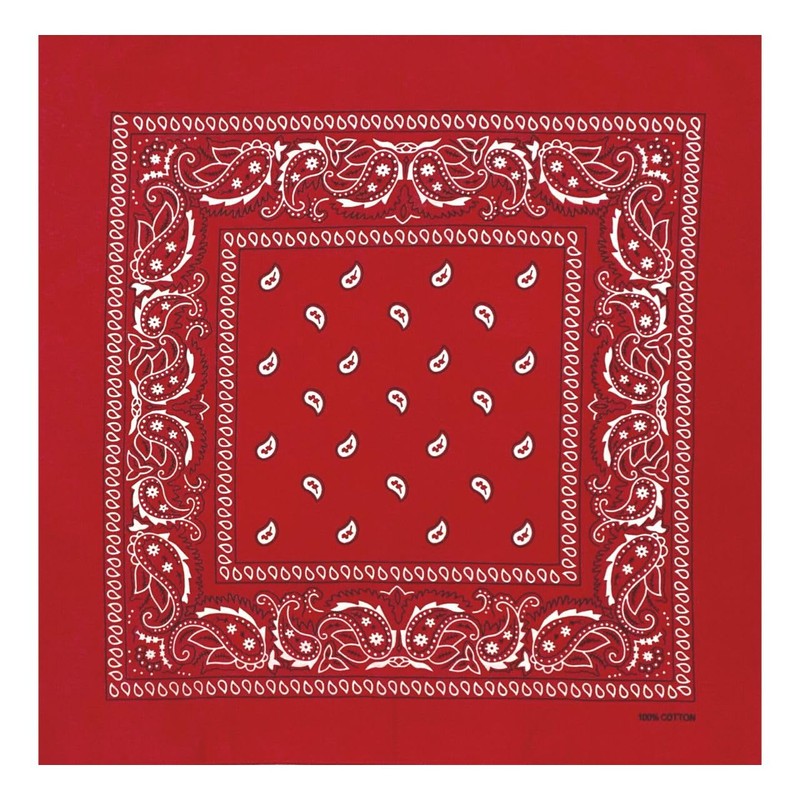 MDSTYLE Bandana, Large, 22.0 x 22.0 inches (56 x 56