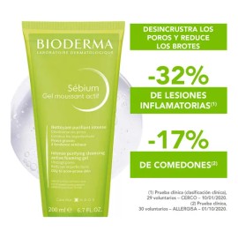 Bioderma Sébium Gel Moussant Actif Antiacné, Piel Mixta A Gr                                                                                          