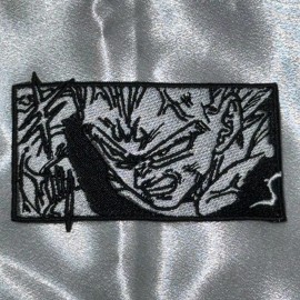 Dragon Ball Z Majin Vegeta Iron On Embroidery Patch