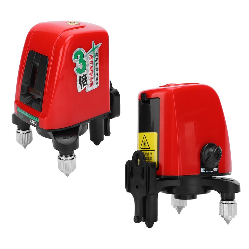 AK436G Laser Line Leveling 2 Line 1 Dots SelfLeveling Green