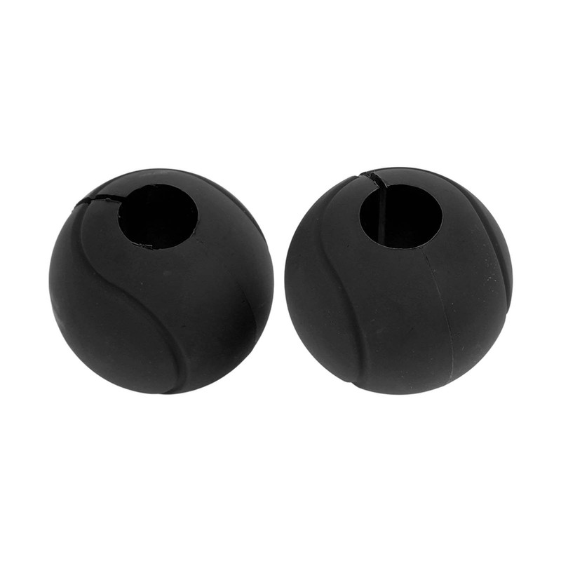 1 Pair of Barbell Dumbbell Curved Bar Grip Round Spherical