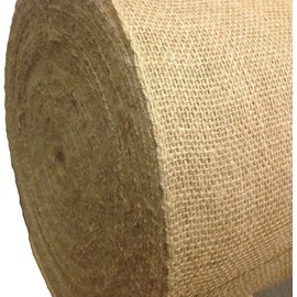 Sedona Designz 18" Wide Burlap Roll – 100% Natural Jute Fabric – 9 oz Upholstery-Grade – Biodegradable, Durable & Easy to Cut – Ideal for Crafts, Table Runners, Décor & Gardening (10 Yards)