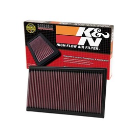 K&N High-Flow Original Lifetime Engine Air Filter: Increase Power: Premium, Washable: Compatible with 1999-2021 Jaguar: S-type, Super V8, Vanden, XF, XJ, 33-2273
