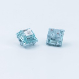 GATERON Zero Keyboard Switches, Linear 45gf Force SMD LED Key Switches Compatible for MX Mechanical Keyboard (35PCS)