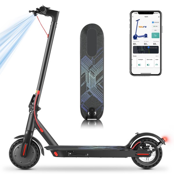 Caroma Electric Scooter, Peak 600W Motor, Up to 16 Mph,