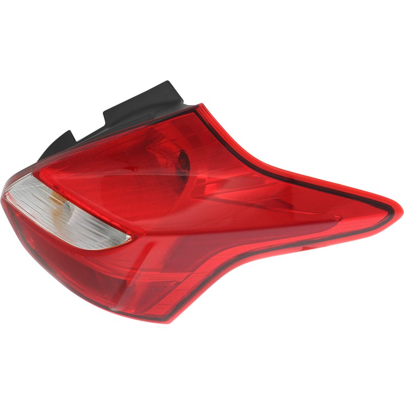 Evan Fischer Tail Light Assembly Compatible with 2012-2014 Ford Focus